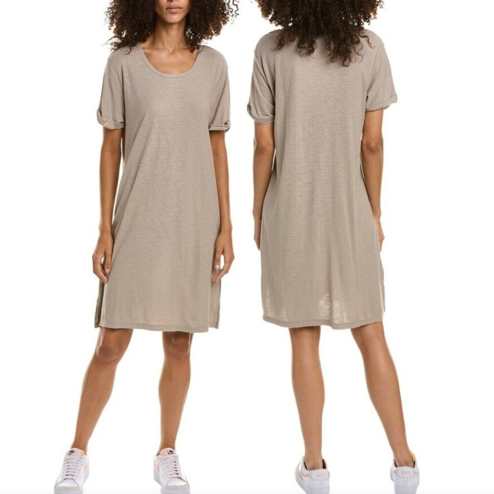 NEW James Perse Rolled Sleeve T-Shirt Dress